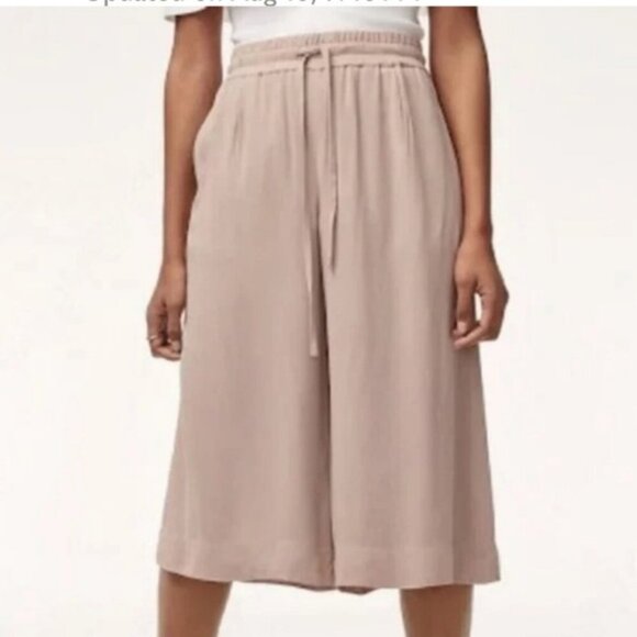 Aritzia Babaton Luiz Culottes High Waisted Sz Small - Picture 2 of 14
